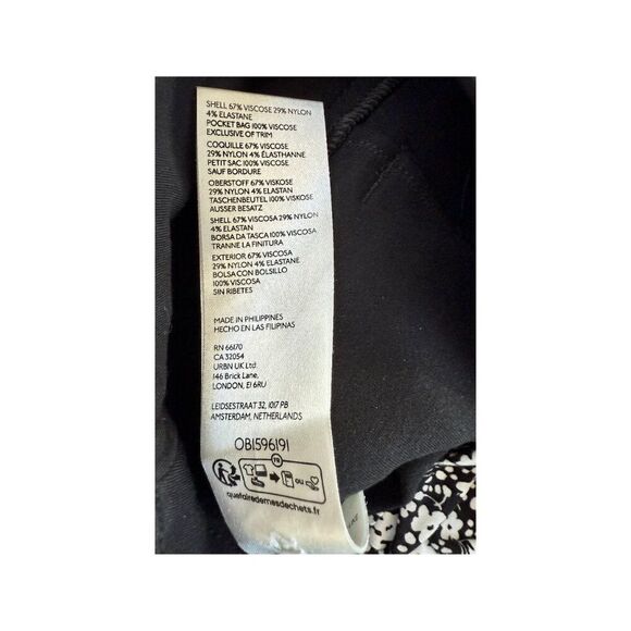 Anthropologie by Maeve Naomi Ponte Wide Leg Flare Pants, Size 12 Tall - Picture 11 of 12